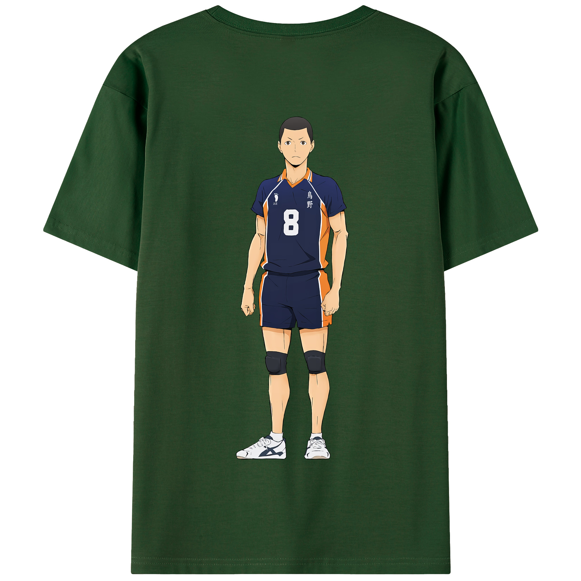 （画像用） ハイキュー!! Haikyu!! 綿100％半袖Tシャツ（背面プリント）
